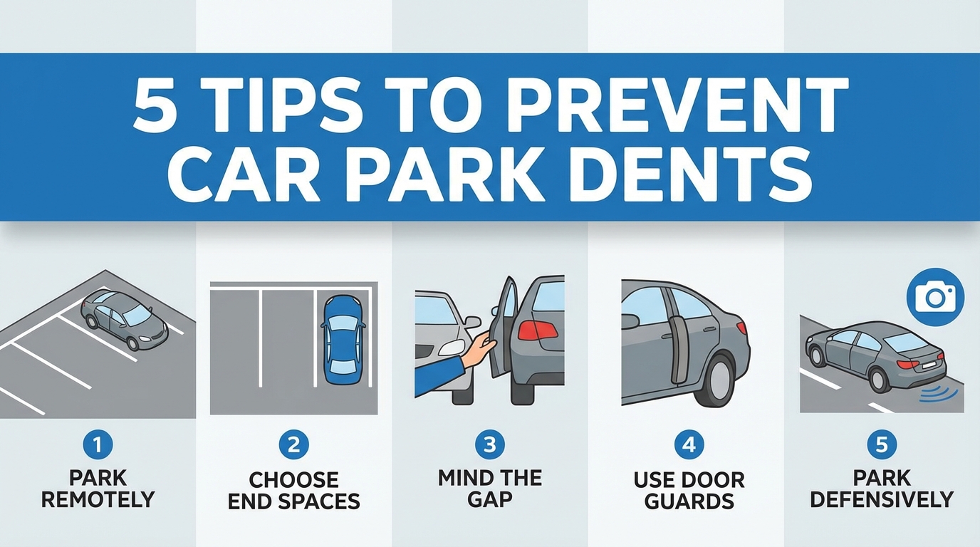 5 Tips to Prevent Car Park Dents