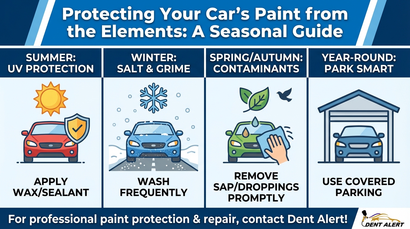 Protecting Your Car's Paint from the Elements: A Seasonal Guide
