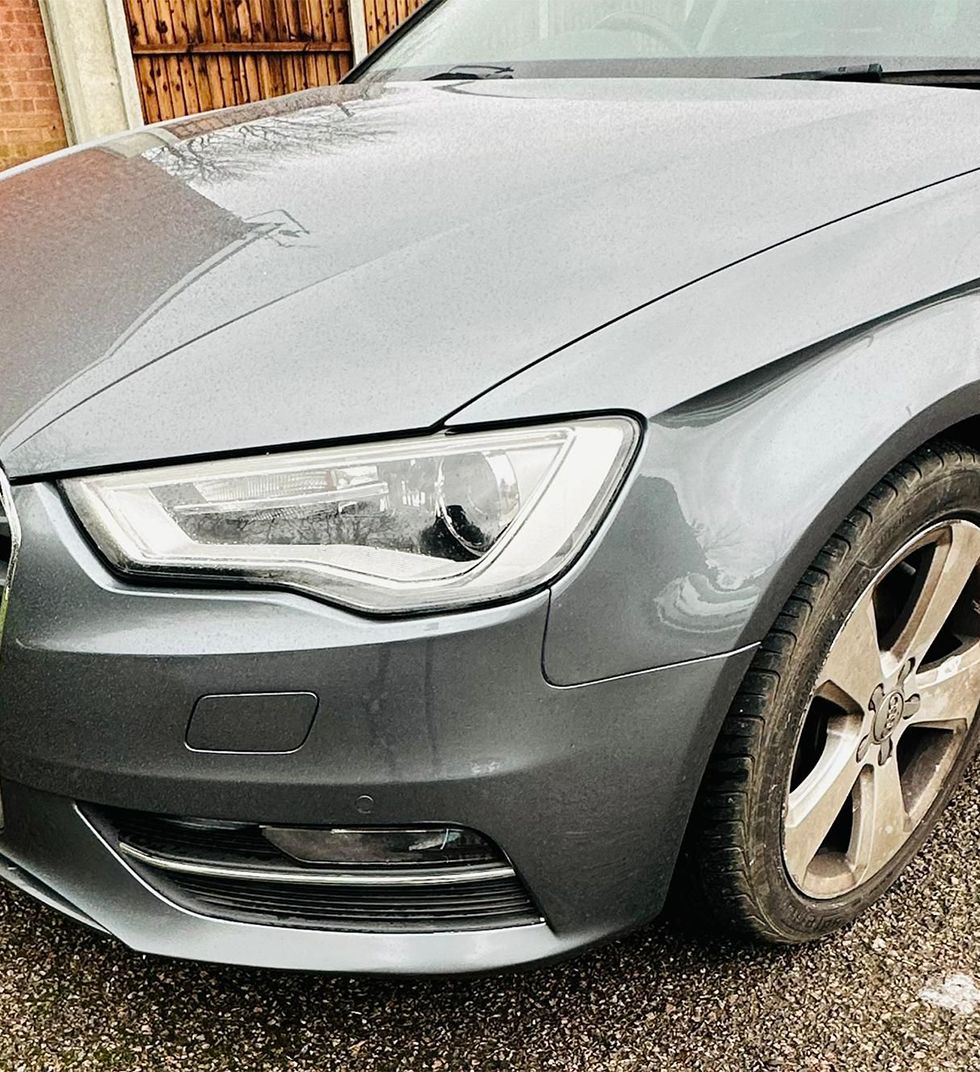 After - Front Bumper & Wing Scuff Repair - Audi A3